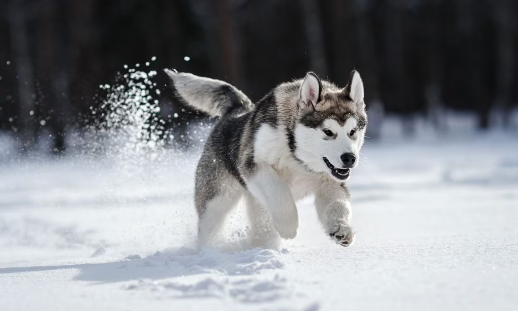 The Husky Dog