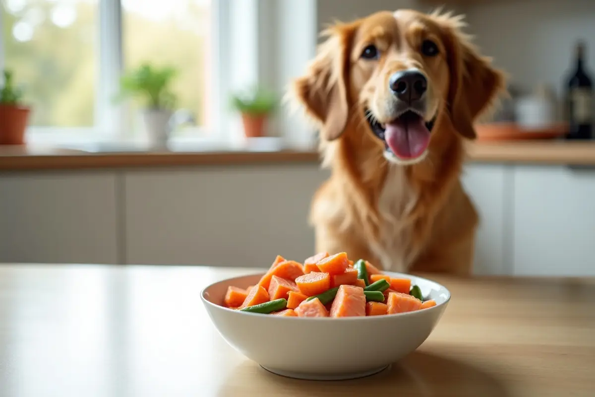 salmon based meals supporting healthy nutrition for dogs